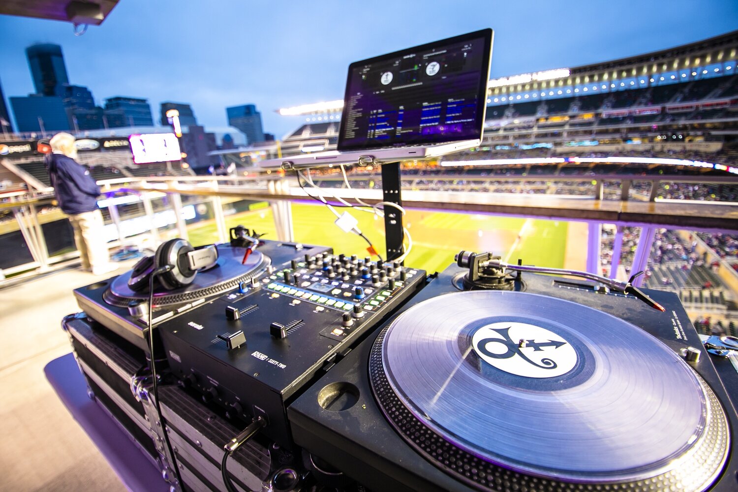 DJ+Setup+with+Prince+Vinyl